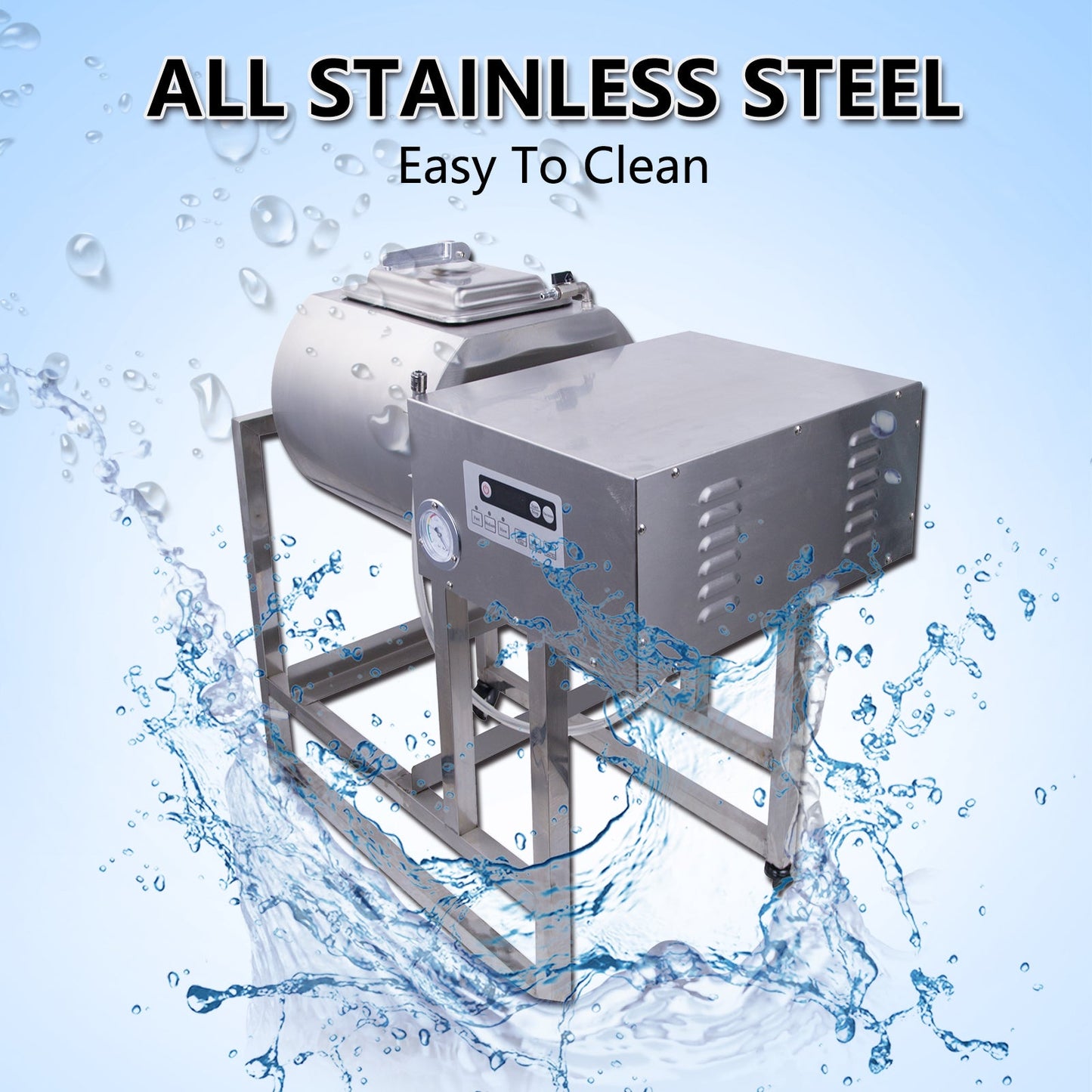 Hakka Automatic Vacuum Pickling Machine 45L Large Capacity Poultry Meat Salting