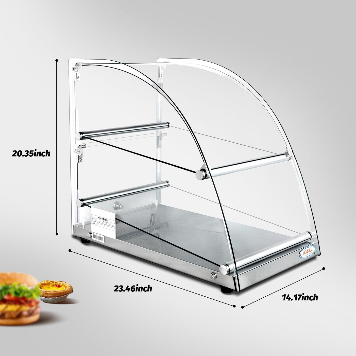 Hakka 70L 商用台面面包展示柜