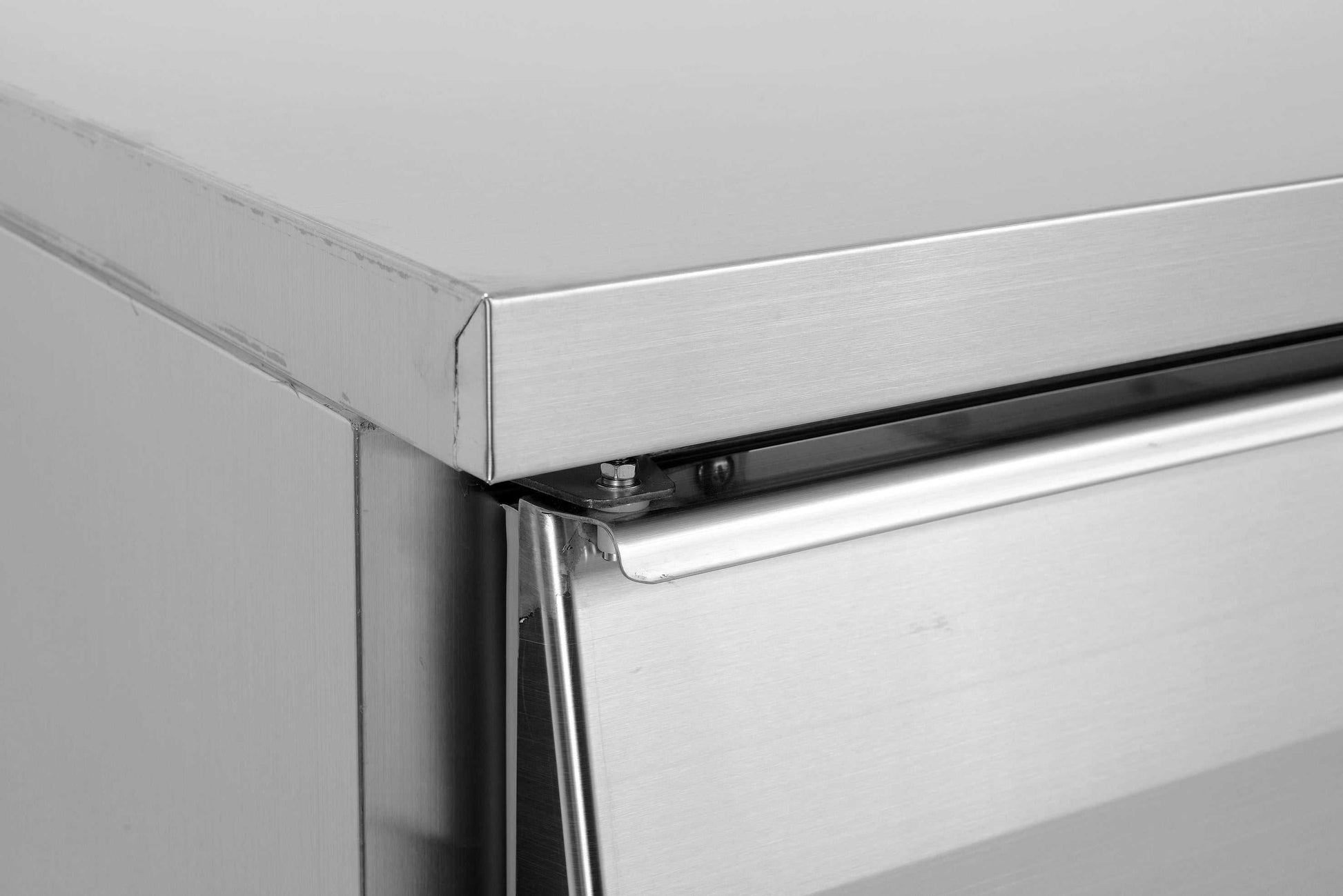 Carina Refrigerated Salad Workbench Stainless Steel Pizza and Salad Preparation Counter Commercial Display Case (S900STD)