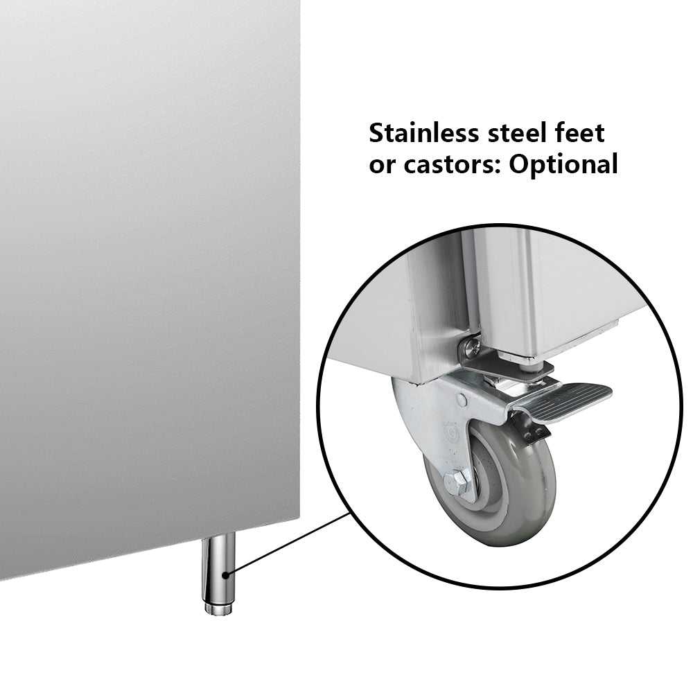 400L Counter Freezer Commercial Refrigerator -15 ~-20℃