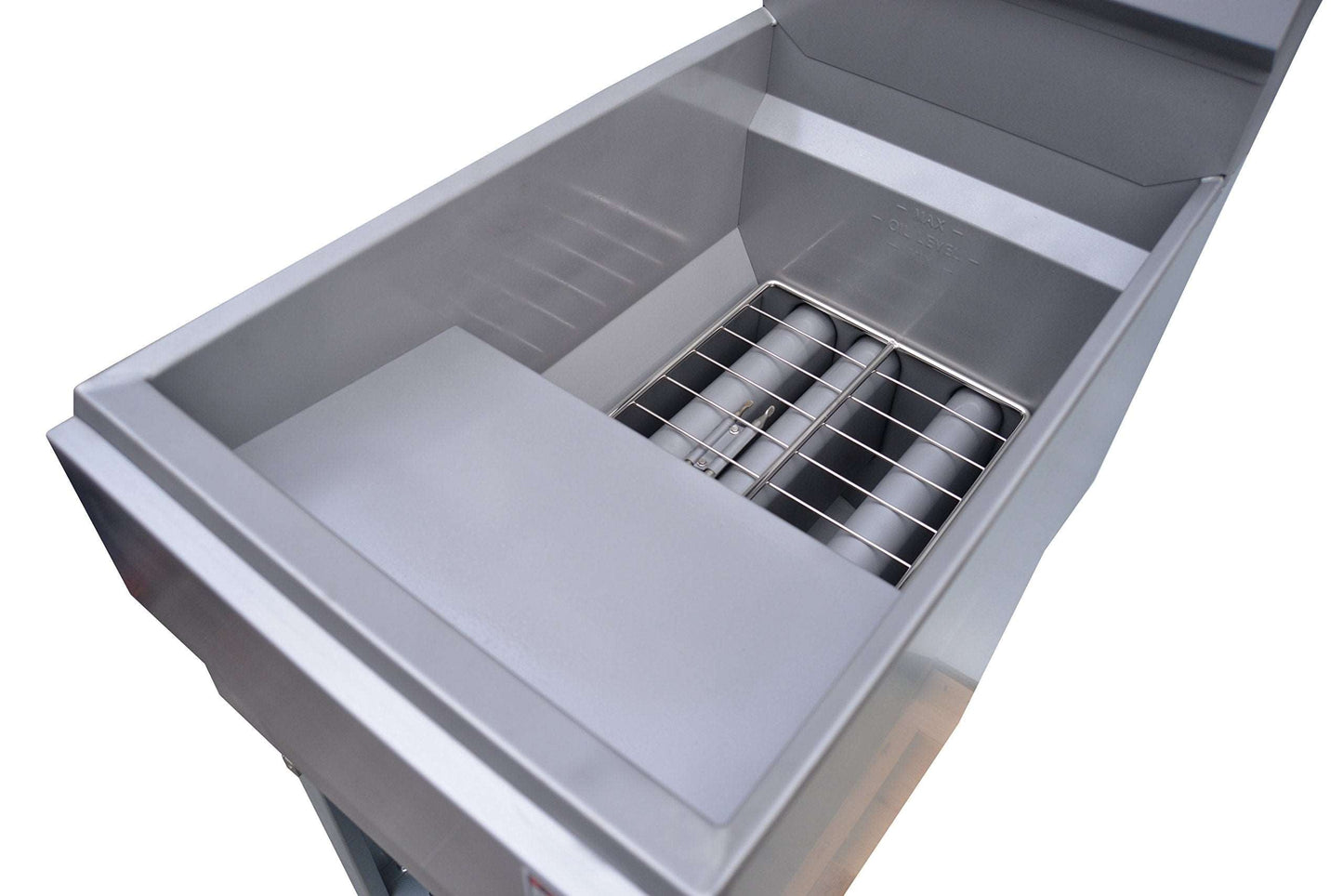 EasyRose Heavy Duty 45-50 lbs Natural Gas Deep Fryers