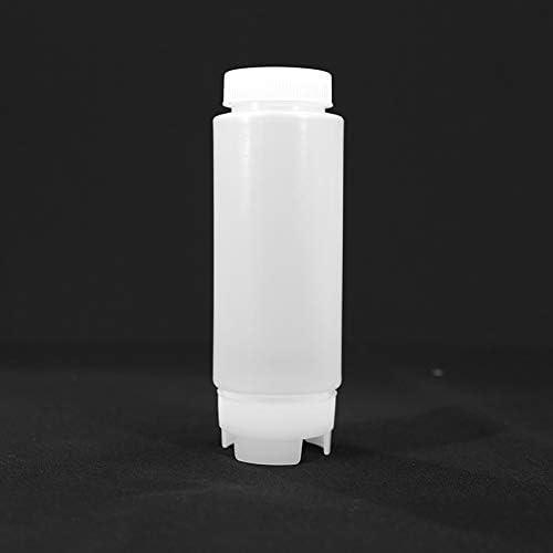 EasyRose 4 件 32 盎司塑料食品级调味品挤压瓶,非常适合番茄酱、芥末、糖浆、酱汁、调味品、油、艺术品和工艺品