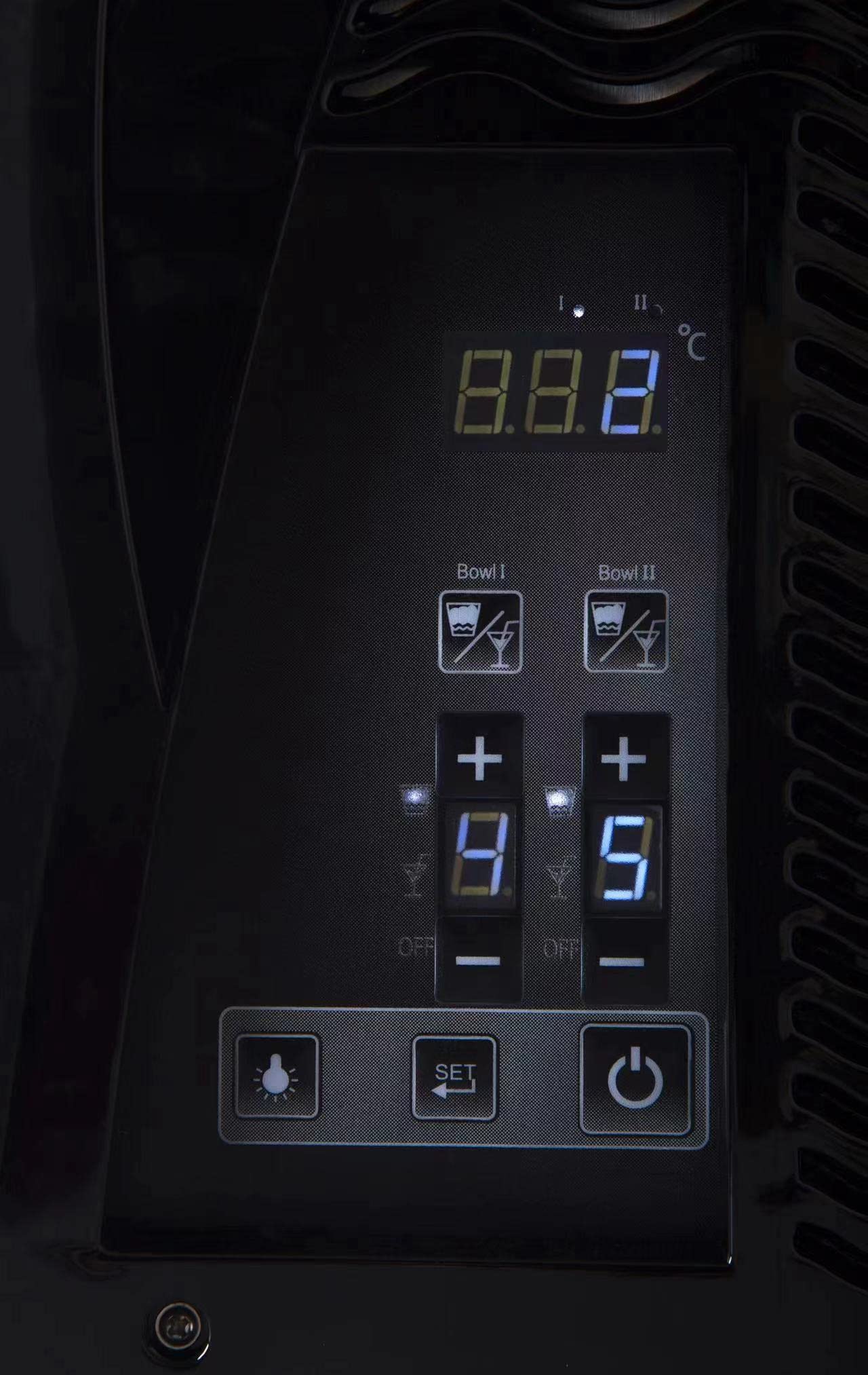 客家兄弟商用冰沙机,双 2.6 加仑冷冻饮料机冰沙机电动玛格丽塔机适用于酒吧/咖啡馆/餐厅