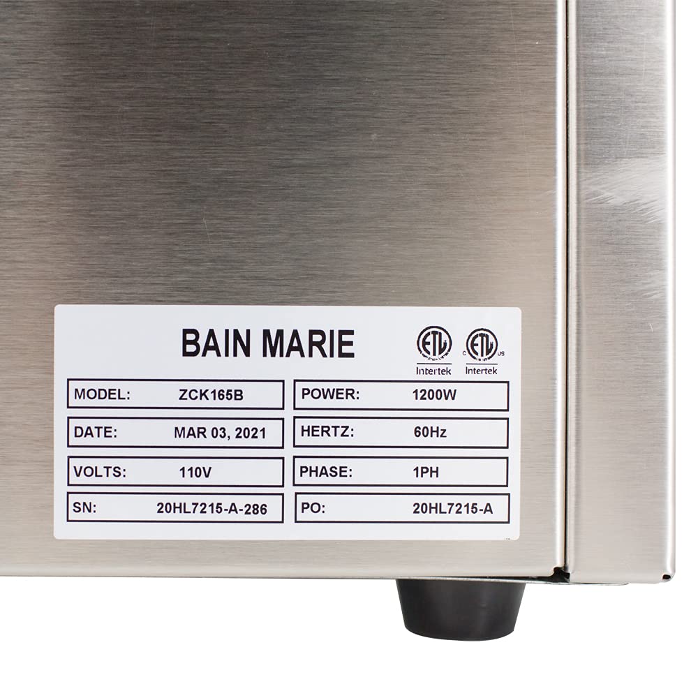 EasyRose 20 英寸 x 12 英寸全尺寸电动台面食物加热器 - 120V,1200W
