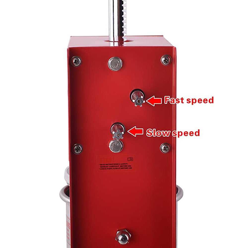 Hakka Sausage Stuffer 2 Speed Stainless Steel Vertical Sausage Maker (32lb / 15 Liter)