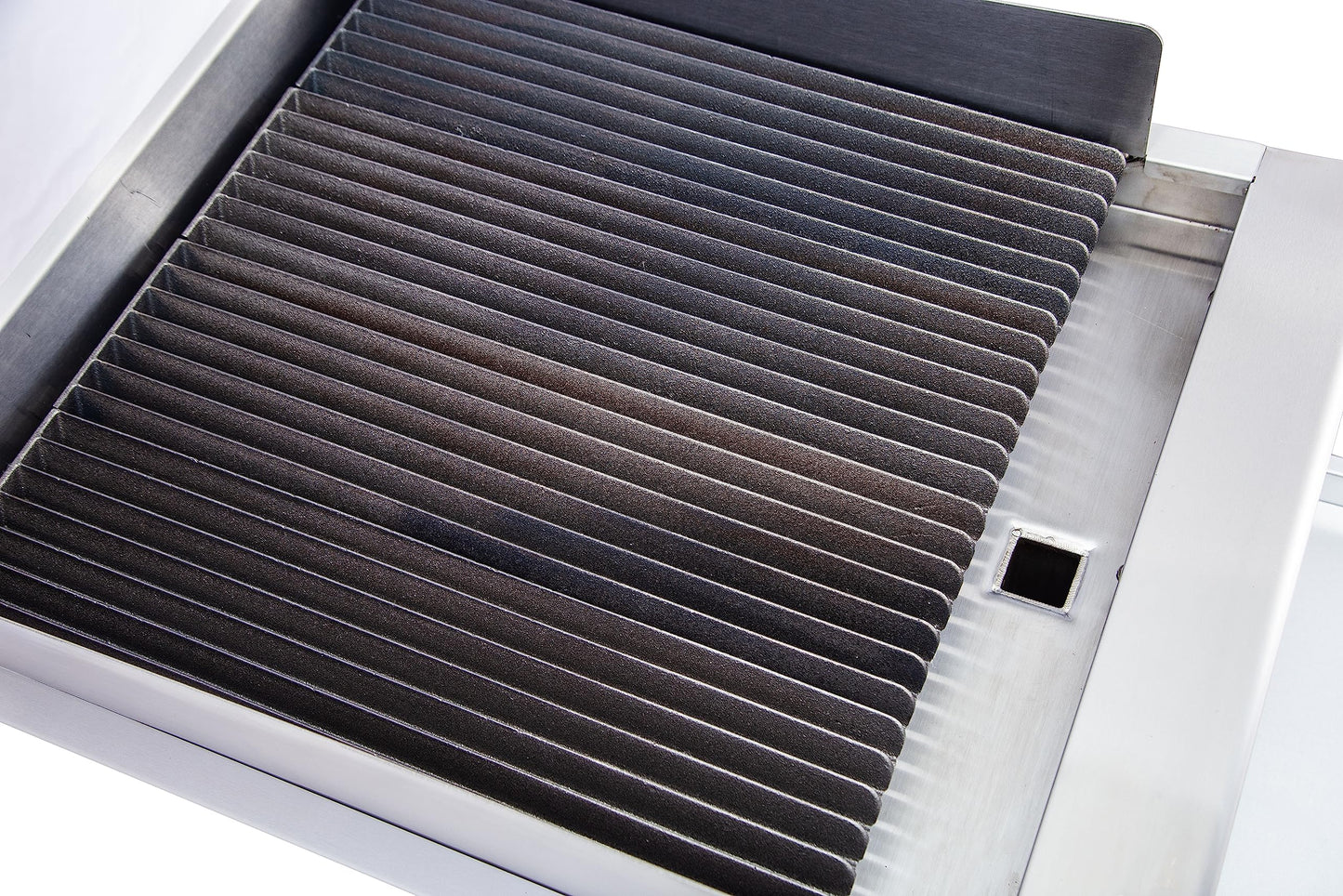 EASYROSE 24" Radiant Gas Charbroiler Countertop Gas Grill with 4 Burners 80,000 BTU, ETL Certified