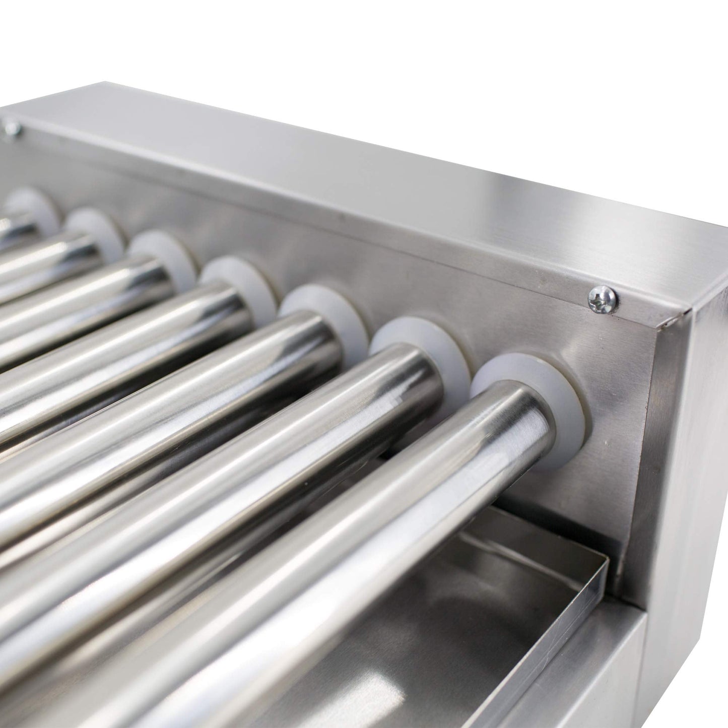EasyRose Commercial Electric 18 Hot Dogs 7 Rollers Grilling Warmer Cooker