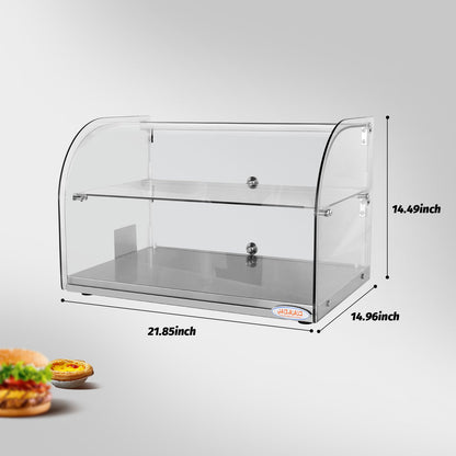 Hakka 45L Commercial Countertop Bakery Display Case