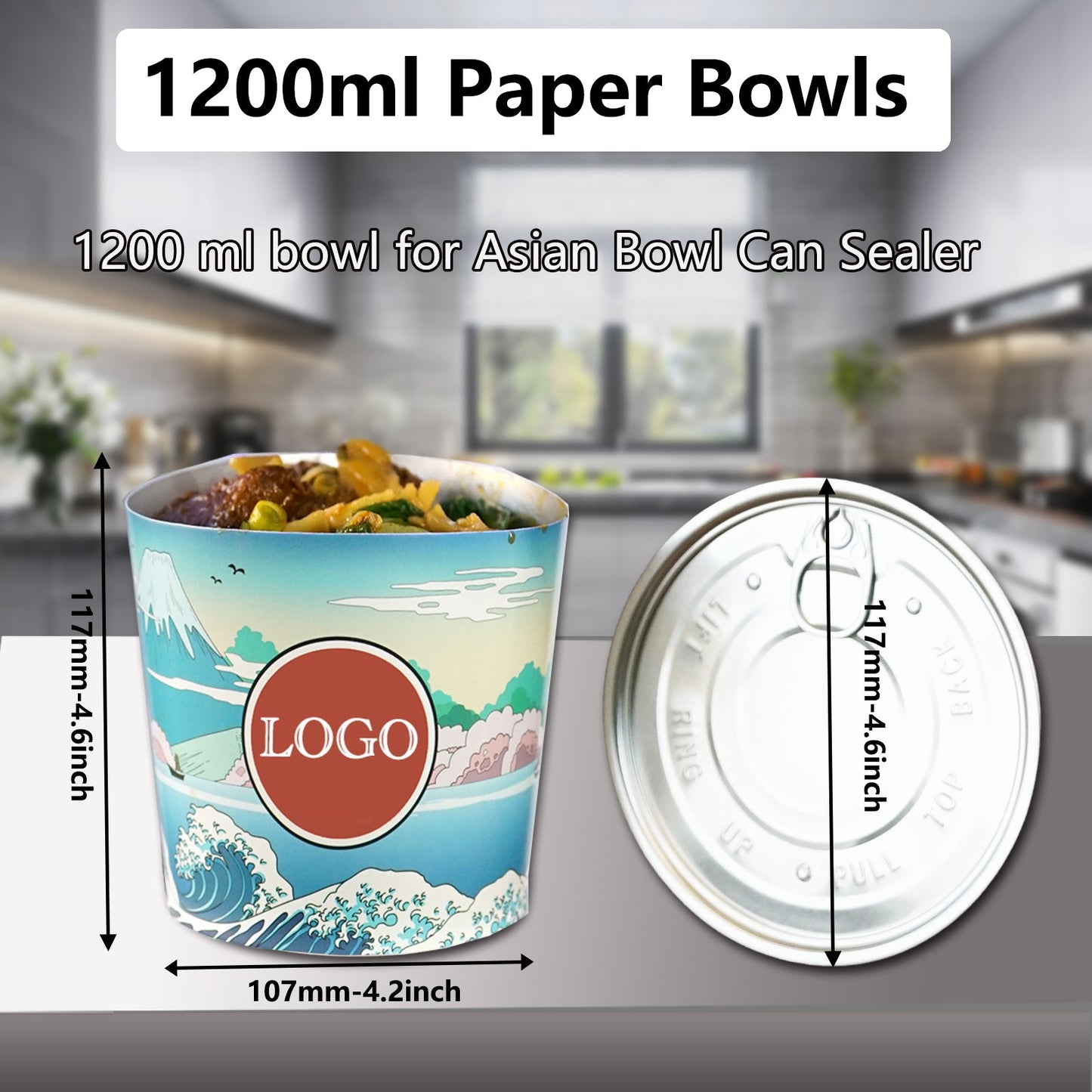 Hakka Fully Automatic Can Sealing Machine, Cup Sealer with  40-100mm Caliber Height 40-190mm Seal A Variety of Lids for Milk Tea Shops, Bakeries