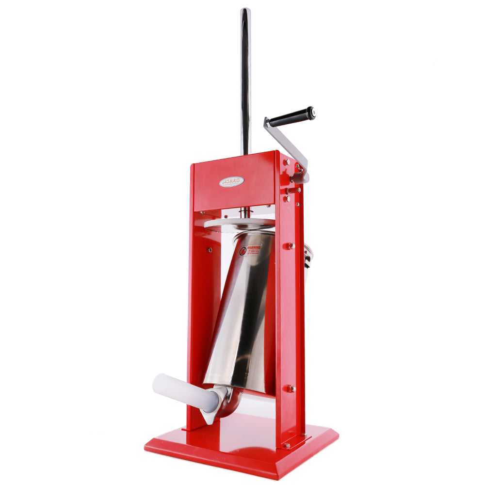 Hakka Sausage Stuffer 2 Speed Stainless Steel Vertical Sausage Maker (32lb / 15 Liter)