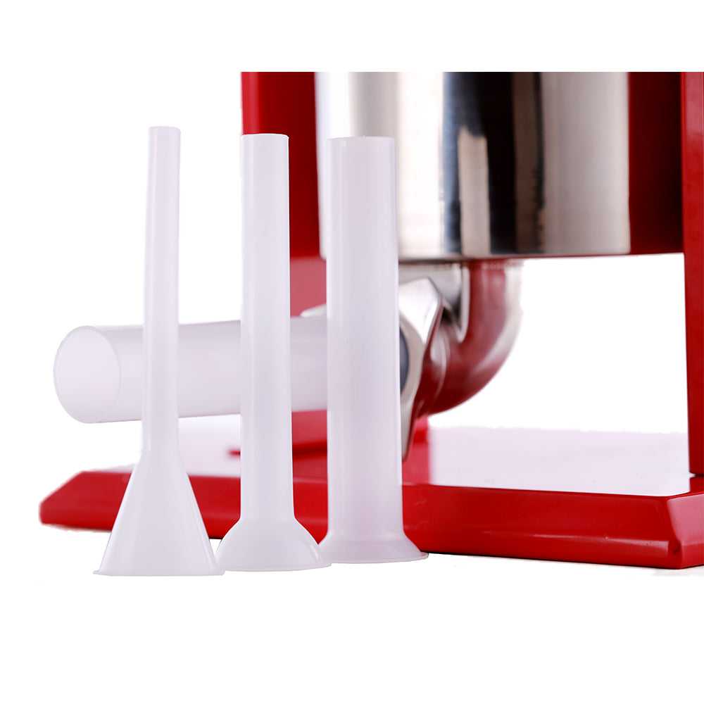 Hakka Sausage Stuffer 2 Speed Stainless Steel Vertical Sausage Maker (32lb / 15 Liter)
