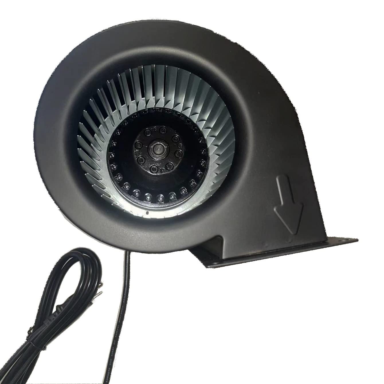 Hakka 离心鼓风机，矩形罩极专用鼓风机，带法兰，500 CFM，3300 RPM，110V/60Hz，1.5 安培